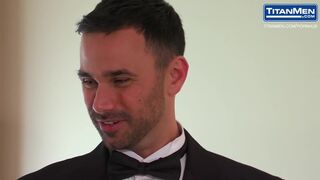 Tuxedo Suited Stud Daddies Suck and Fuck - 2 image