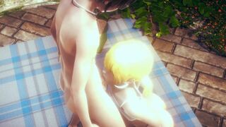 Yaoi Femboy - Fer blowjob and anal by other femboy - 8 image
