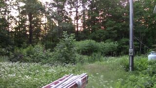 Stroking my Hard Cock while sitting on my Porch - 14 image