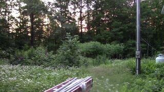 Stroking my Hard Cock while sitting on my Porch - 8 image