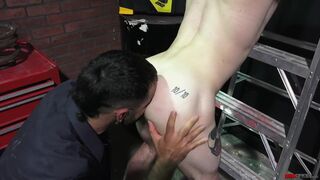 Nick Milani rides his mechanic Teddy Torres cock - 6 image