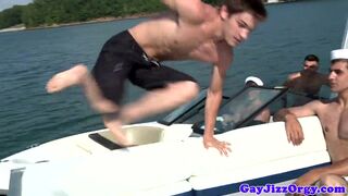 Gay sailor outdoor orgy with Chip Young - 3 image