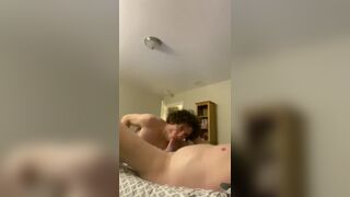 Daddys cock down my throat and boy pussy - 5 image