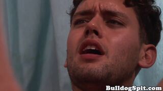 Throating stud analfucked during the time that jerking off - 5 image