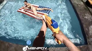 MenPov Horny Guys POV Fuck Like Crazy On 4th Of July - 3 image