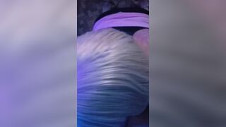 Sissy gets sloppy deepthroating 9 cock balls deep - 4 image
