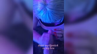 Sissy gets sloppy deepthroating 9 cock balls deep - 9 image