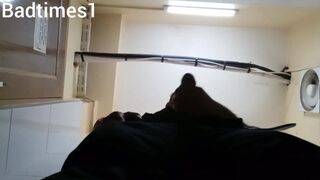 My Big Black Cock Gets My New Inexperienced Client Oiled Ass. - 15 image