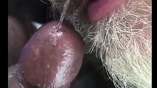 Step Son pissing dady mouth and cum - 1 image