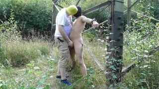 Outdoor fun with slave, Part 1 - 10 image