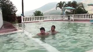 Hot Pissing with Hot Colombian Twinks - 1 image