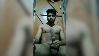 Handsome Desi hot inexperienced Indian boy masturbation - 15 image