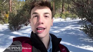 Bound Twink Becomes Wild Man On Hiking Training Camp - DisruptiveFilms - 3 image