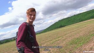 A Twink Has His Metal Detector Ready To Hunt For Metal But He Stumbles Upon A Guy With A Dick Hard As A Metal - BIGSTR - 2 image