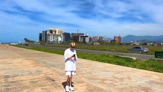 Nick Lewis Convinced a Handsome Straight Guy to Give Him a Bliwjob for Funds on a Beach