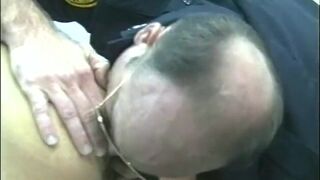 Horny cop getting ass licked and cock sucked by a soldier and returns favor - 6 image