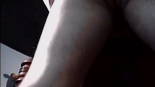 Chocolate skin hunk sucks white dude's dick before he fucks his ass