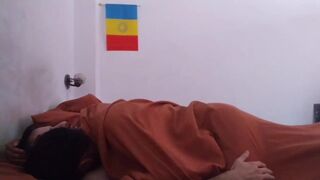 Waking up my hairy male with a nice blowjob, taking advantage of his morning boner. - 10 image
