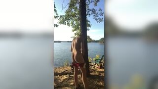 Two hot guys fucking in the woods. - 12 image