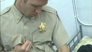 Randy studs suck cock and fuck ass in jail with gays