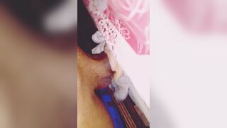 Flick the silicone pussy and end up with the remaining free pussy! - 11 image