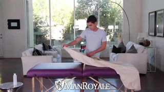 ManRoyale - Innocent massage turns into sloppy fuck with facial - 3 image