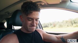 Chuck Conrad Gets Horny During His Community Service & Meets Bottom Trevor Brooks Who Is Willing To Help - MEN - 2 image