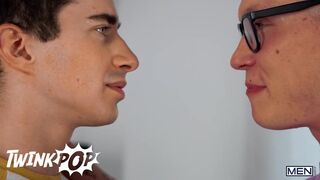 Jake Nobello Moans Around Marco Bianchi's Cock While He Gets Penetrated Doggystyle By Darenger - TWINKPOP - 3 image