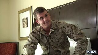 MEN - Marcus Ruhl Lures Darin Silvers To His Room For Drinks, Setting The Stage For An Intense Fuck - 1 image