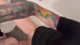 Best Blowjob in toilet at work - 7 image