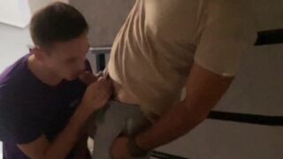 Fucking in the elevator with Caucasian top - 3 image