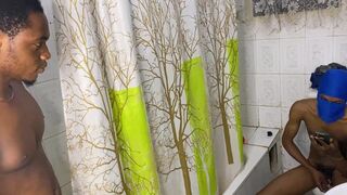 Sex black babe showing