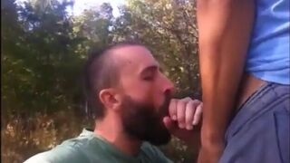 OUTDOOR FUCKING SUCKING CUM