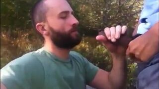 OUTDOOR FUCKING SUCKING CUM