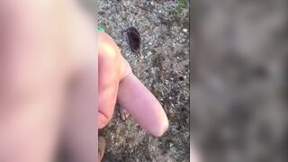 OUTDOOR FUCKING SUCKING CUM