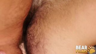 BEARFILMS Alfer Cuero Rims Carlos Verga Ass Before Raw Sex - 12 image