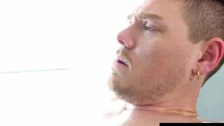 Jake Waters Massages Cock Using His Tight Butthole - 10 image