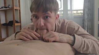 Twink Invites Student with Big Dick to Visit