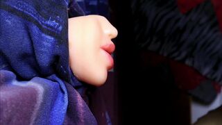 fucked hard and deeply realistic wet mouth