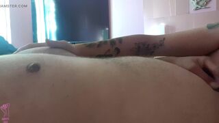 Latino Daddy leaves my Boy Titties Dripping of Cum - 9 image