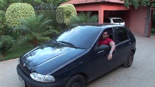 Two sexy Latinos have passionate anal fucking outdoors