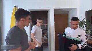 Drinking milk from my straight friend. - Part I