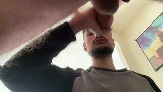 eating my friends cum - 15 image