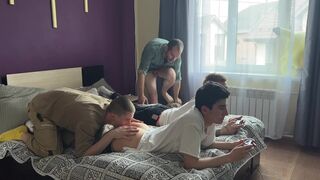 Together with My Stepfather, I Fuck My Console-playing Friends - 11 image