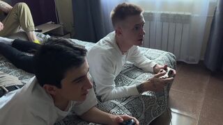 Together with My Stepfather, I Fuck My Console-playing Friends - 2 image