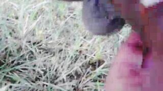 Fat boy showing dick ????