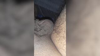 Masterbating inside the the warm quilt