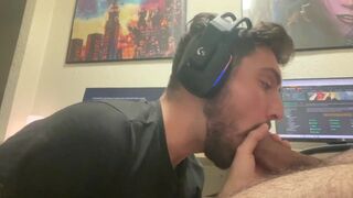 he suck my big dick after gaming - 11 image