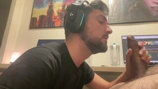 he suck my big dick after gaming - 15 image