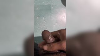 Indian men masturbate in bathroom